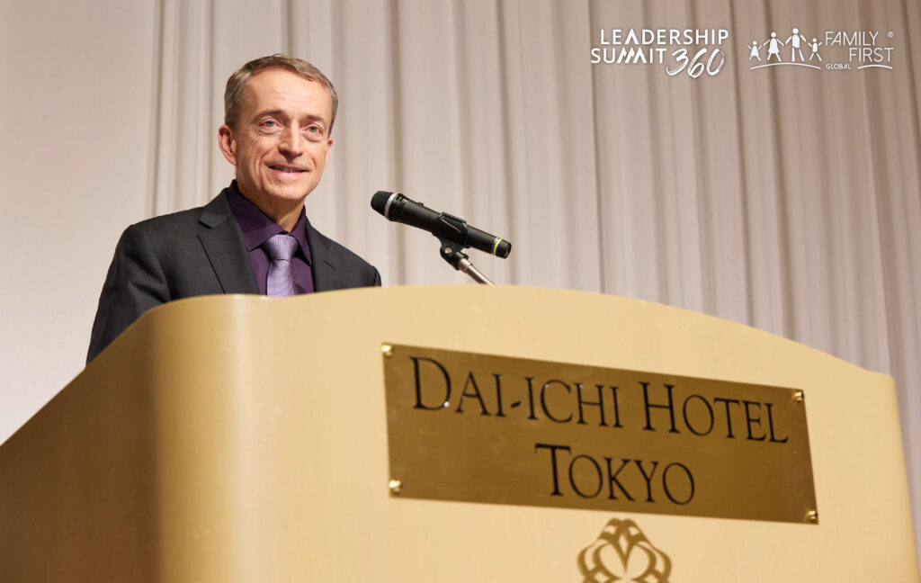 Patrick Gelsinger at the Leadership Summit 360 Japan 2024